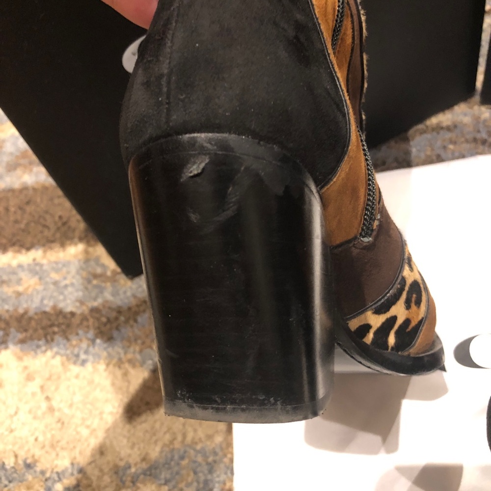 Coach Leopard Suede Boots - Picture 8 of 8